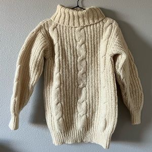 Chunky Vintage 100% Wool Sweater